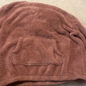 Purple fleece hoodie from Aeropostale size large